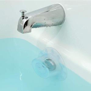 Wholesale bath rack: Bath Overflow Drain Cover Adds Inches of Water To Tub for  Warmer, Deeper Bath