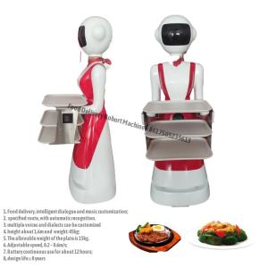 Wholesale walking pole: Intelligent Human Food Delivery Robots Waiter for Restaurant Service Robot