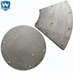 Wholesale wear resistant carbide: Wodon Mixer Machine Chromium Carbide Overlay Wear Resistant Liner Wholesale wear resistant carbide: Wodon Mixer Machine Chromium Carbide Overlay Wear Resistant Liner