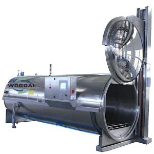 Wholesale steam sterilizer: Steam Water Spray Retort Glass Jar Sterilizing Autoclave Machine