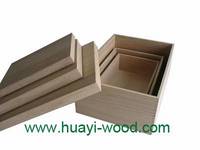 plain wooden gift boxes