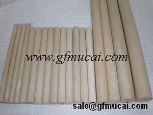 Wholesale wooden furniture: White Birch Wooden Dowel Rods