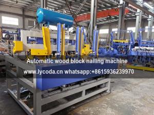 Wholesale logistic pallet: Wood Pallet Block Nailing Machine Plank Nailing Machine for European Wood Pallet Production Line