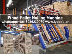 Wholesale moter: Lycoda Brand Wood Pallet Machine American Wood Pallet Nailing and Making Machine