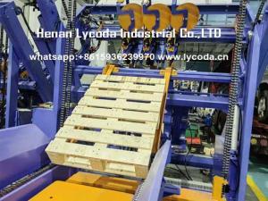 Wholesale bar support: Wood Pallet Making Machine Wood Pallet Nailer and Stacker Machine for Wood Pallet Production Line