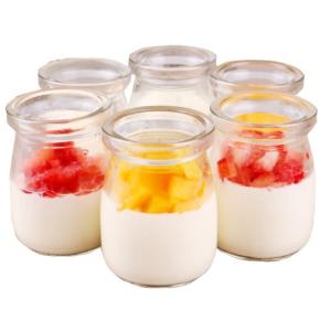 Wholesale canned olive: Clear Pudding Glass Jar