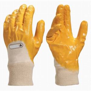 Wholesale cotton glove: Cotton Gloves with Nitrile Half Coating