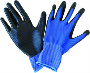 Wholesale withe nitrile glove: U3 Style Polyester Line with Nitrile Coated  Work Gloves