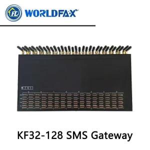 Wholesale card: 2g World-Fax VoIP Products 128 SIM Cards Slots 32 SIM GSM Modem SMS/Voice Send