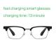 KX22 Smart Audio Glasses Fast Charging Bluetooth Glasses Anti-blue Lenses Eyewear