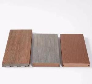 Wholesale d: 140 X 25mm Moisture Proof WPC Decking Boards Anti UV Plastic Wood Composite Sheets