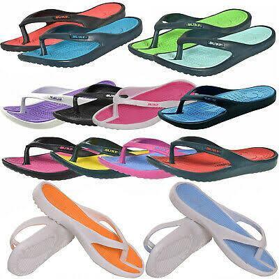 Sell Toe Post Flip Flops Womens Summer Pool Beach Flat Sandal (Size 3-8 ...