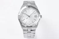 Wholesale beauty case: White Dial Hand Wound Wrist Watch 50m Water Resistance 40mm Case Diameter