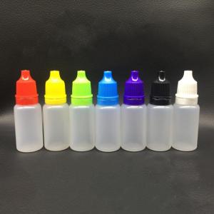 Wholesale cosmetic labels printing: Plastic LDPE Dropper Bottles