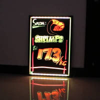 Sell transparent neon signage, led sign board