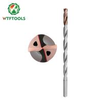 WTFTOOLS Professional 5xD 4mm Tungsten Carbide Drill Bits for...