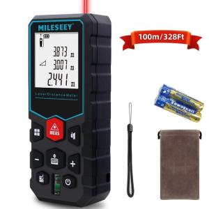 Wholesale measuring tape: VEVOR 100m 328Ft Digital Laser Point Distance Meter Tape Range Finder Measure
