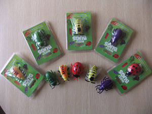 Wholesale crazy motor: Micro Crazy Robot Insect Bug Toys,Robot Ladybug Beetle Toys