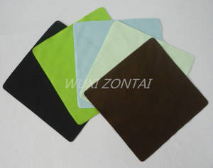 Wholesale sunglass cleaning cloth: Microfiber Two Side Flannel Lens Cleaning Cloth, Eyeglasses Cleaning Cloth, Decorated