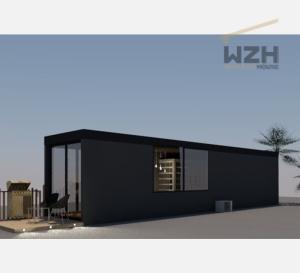 Wholesale contemporary modular homes: New Zealand Cheap Living Bedroom Shipping Container Prefab House for Sale