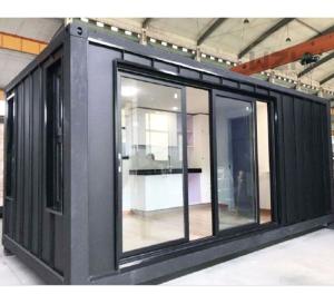 Wholesale glass window partition wall: Prefabricated Steel Structure Shipping Container House Modern Container Homes