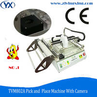 Vision BGA Pick & Place Machine TVM802A High Precision Printer Reflow Oven with SMT Production Line