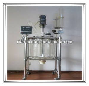Wholesale o: High Quality Jacketed Glass Reactor (Double Walled, GG3.3)