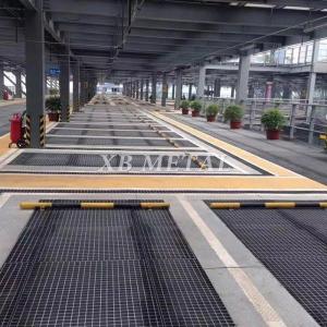 Wholesale steel flat bar: Factory Standard Galvanized Flat Carbon Steel Bar Grid Grating for Walkway Stair Platform