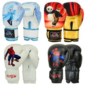 Wholesale boxing training gloves: Kids Boxing Gloves MMA GEL Punch Bag Muay Thai Martialart Training 4oz - 6oz