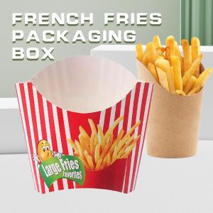 Wholesale paper cups: French Fries Cup, Customizable, Disposable Eco-friendly Material, Whiteboard/Kraft Paper Material, P