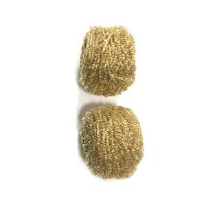 Wholesale kitchen cleaning sponge: XHT Brass Dry Sponge 15g 20g 30g 40g Brass Cleaning Ball for Soldering for Kitchen Cleaning Brass Wi