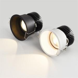 Wholesale led ceiling downlight: Dimmable Narrow-Sided Recessed Anti-Glare LED COB Ceiling Spotlight
