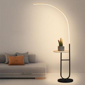 Wholesale led decorative lamp: Modern LED Floor Lamp Creative Arc Standing Lamps Marble Tabletop Standing Decorative Lights