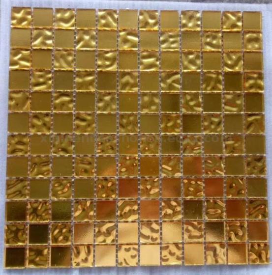 Foil Golden Glass Mosaic Id 11266513 Buy China Foil Golden Mosaics