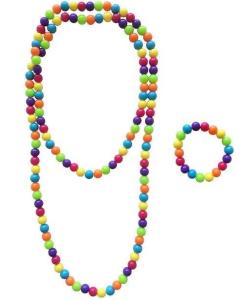 Wholesale a: Colorful Acrylic Bead Necklace