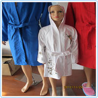 Super Absorbent and Quick-dry Suede Bathrobe 
