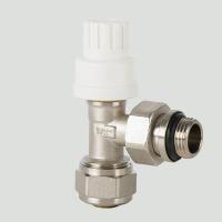 Brass Angle Thermostatic Radiator Control Valve