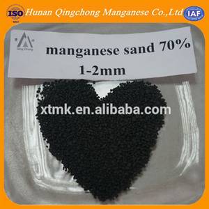 Wholesale convenient washing powder: Water Treatment Manganese Sand Filter Media