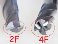 Sell 2 and 4 Flute Carbide End Mill Tungsten Carbide End Mill