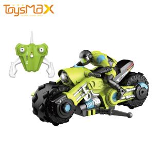 Wholesale vehicle controller: Factory Direct Remote Control 1: 10 360 Degree Stunt Drift RC Motorcycle with LED Light Vehicle Car
