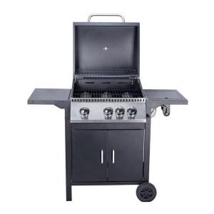 Wholesale grill design for bbq: 3 Burner with Side Burner Gas BBQ Grill
