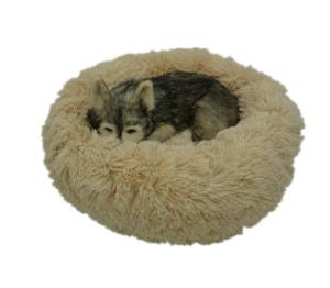 Wholesale plush animal: PET Dog Bed for Dog Large Big Small for Cat House Round Plush Mat Sofa