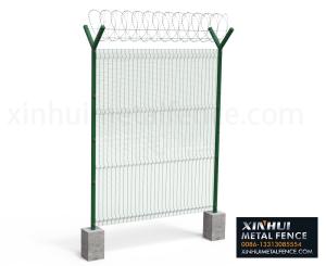 Wholesale security: 358 High Security Fence with Y Post