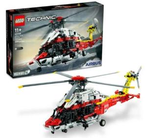 Wholesale helicopter toy: LEGO Technic Airbus H175 Rescue Helicopter 42145, Educational Model Building Set for Kids