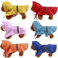 Fashion PU PET Dog Raincoat for Small Medium Large Dog Rain...