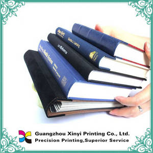 Wholesale book case: Custom Design Case Bound  A5 Size Book Printing