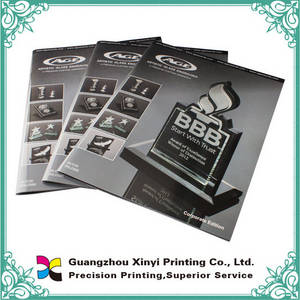 Wholesale booklet: Custom Design Magazine Brochures,Booklet,Catalogues Printing