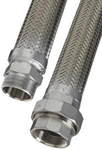 Wholesale Pipe Fittings: Thread Type Stainless Steel Braided Corrugated Hose
