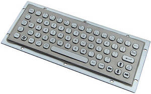 Wholesale b 68: IP65 Stainless Steel Keyboard for Kiosk (X-NP68B-S)