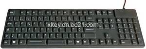 Wholesale pad printing silicon liquid: IP68 Industrial Silicone Keyboard(X-NP106SD)